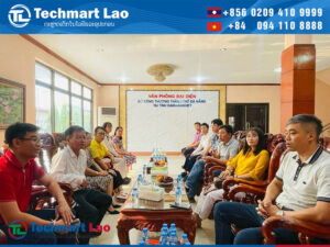 ຕົວແທນ ICE COOL ຢ້ຽມຢາມຫ້ອງການຜູ້ຕາງໜ້າພະແນກອຸດສາຫະກຳ ແລະ ການຄ້ານະຄອນດານັງ ແຂວງສະຫວັນນະເຂດ ປະເທດລາວ