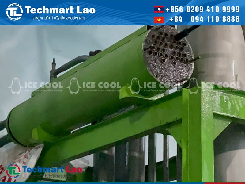 ເຮັດຄວາມສະອາດ condenser ແລະຮັກສາເຄື່ອງກ້ອນເປັນໄລຍະ