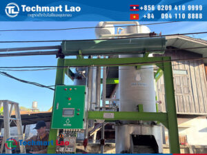 ເຄື່ອງຈັກນ້ຳກ້ອນ 10 ໂຕນ ໄດ້ຖືກຕິດຕັ້ງ ແລະ ປະຕິບັດການແລ້ວ