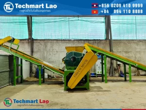 ເຄື່ອງຕັດສອງແກນສາມາດຕັດວັດສະດຸເສດເຫຼືອສ່ວນໃຫຍ່ໄດ້.