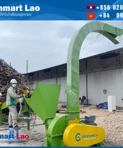 ເຄື່ອງບົດໄມ້ GREEN MECH: ໂຄງສ້າງທີ່ແຂງແຮງ ແລະ ມີຄຸນນະພາບສູງ.